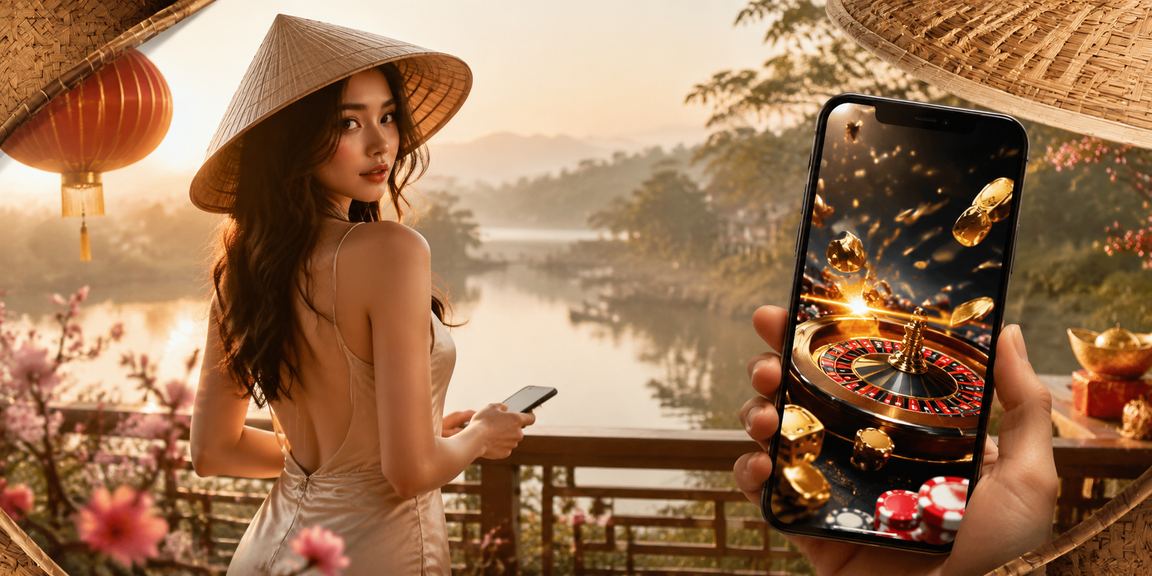 Người chơi sử dụng điện thoại chơi casino tại Đà Lạt